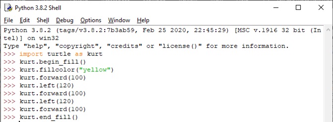 Python For Kids lesson screenshot: Step 17-5